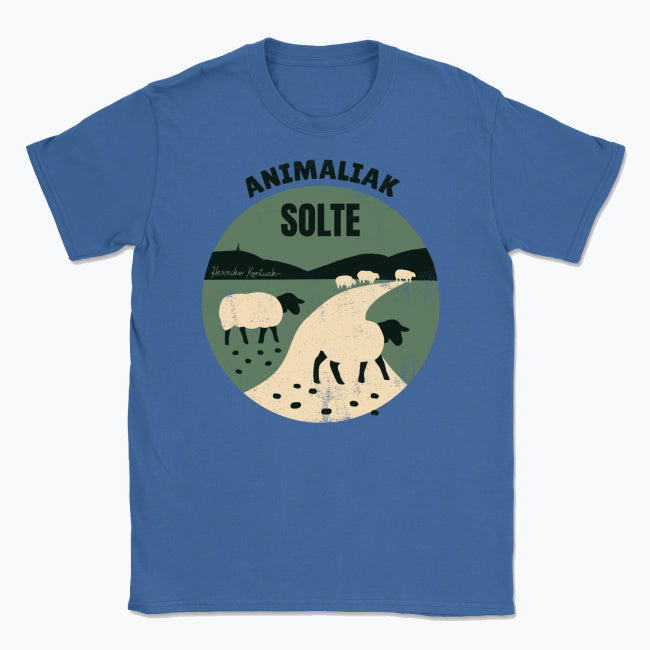 Animaliak Solte - Unisex Kamiseta