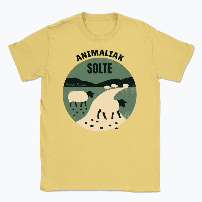 Animaliak Solte - Unisex Kamiseta