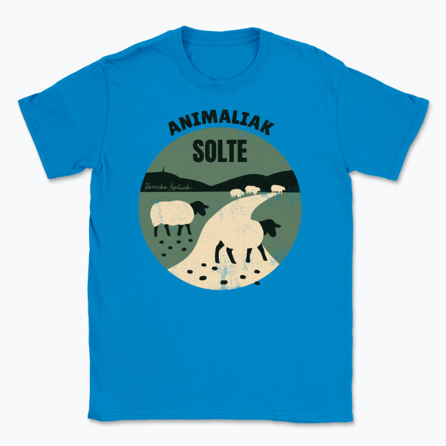 Animaliak Solte - Unisex Kamiseta